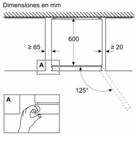Balay 3KFC869AI - Frigorífico cristal gris antracita 203x60x66,5cm