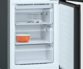 Balay 3KFD763SI - Frigorífico combi Black Stainless 203 x 60 x 66 cm