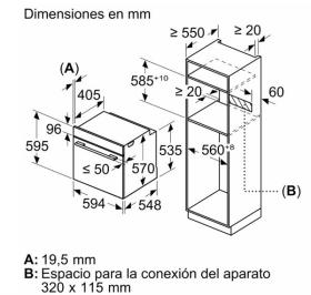 Balay 3HA5178B6 - Horno con vapor Cristal Blanco Clase A Hidrólisis