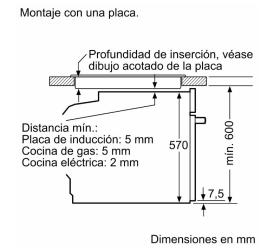 Balay 3HB584CA2 - Horno Multifunción Cristal Antracita Extraíble Clase A
