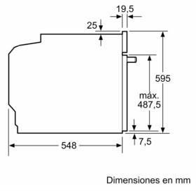Balay 3HB4841G2 - Horno pirolítico Acero Antihuellas 71 litros