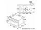 Balay 3CW5179N2 - Horno Compacto con Microondas 44 Litros Cristal Negro