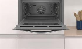 Balay 3CB5151B2 - Horno Multifunción Compacto 45 cm Cristal Blanco
