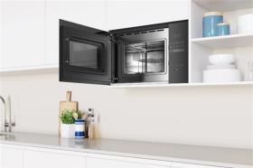 Balay 3CG5172N2 - Microondas integrado de Cristal Negro con Grill
