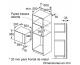 Balay 3CP5002N2 - Microondas Integrado Serie Cristal Negro 20 Litros