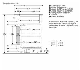 Balay 3EBC989LU - Placa de Flexinducción con extractor Ancho 80cm