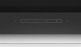 Balay 3BD967GN - Campana Integrada 60 Cm Iluminación LED Cristal Negro