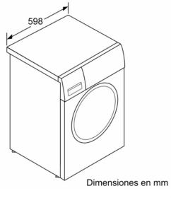 Bosch WAX28EH0ES - Lavadora i-Dos HomeProfessional de 10kg 1400rpm