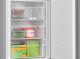 Bosch KGN39LBCF - Frigorífico combi en Cristal Negro 203x60x66,5cm