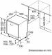Bosch SBD6TCX00E - Lavavajillas integrado XXL de 14 servicios Clase A