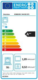 Electrolux EOB8S39X - Horno de vapor anti huellas 70 litros Clase A++