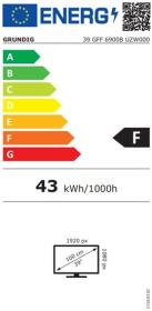 Grundig 39 GFF 6900B - Televisor Smart TV de 39" Full HD Android TV