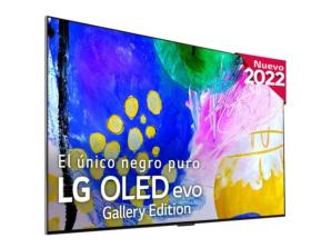 LG OLED65G26LA - Televisor OLED 4K 65" Gallery Edition Inteligencia Artificial
