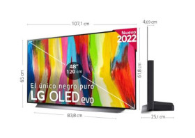 Lg OLED48C24LA - Televisor Smart TV OLED 48" UHD 4K Dolby Atmos IA