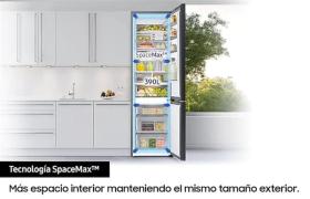 Samsung RB38A7B6D22/EF - Frigorífico Combi Bespoke 203x59.5cm Negro