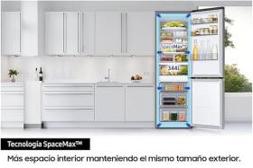 Samsung RB34T775CS9EF - Frigorífico Combi 185.3x59.5Cm Inox 344L C