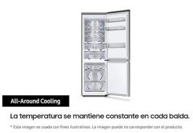 Samsung RB34T775CS9EF - Frigorífico Combi 185.3x59.5Cm Inox 344L C
