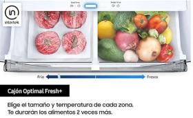 Samsung RB34T775CS9EF - Frigorífico Combi 185.3x59.5Cm Inox 344L C