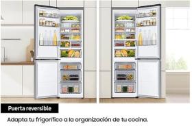Samsung RB34T775CS9EF - Frigorífico Combi 185.3x59.5Cm Inox 344L C