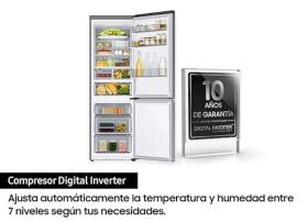 Samsung RB34T775CS9EF - Frigorífico Combi 185.3x59.5Cm Inox 344L C