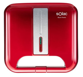 Solac SD5057 - Sandwichera & Grill Buon Panini 750W Color Rojo