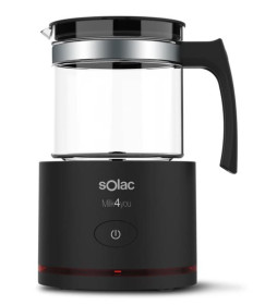 Solac MF6306 - Espumador de Leche Milk4You 600W 3 Funciones Negro