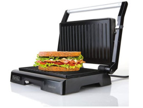 Black&Decker BXGR1000E - Sandwichera y Grill 1000W Autoajustable