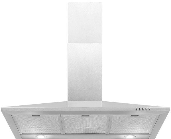 Exquisit KH 90-8 - Campana Decorativa Pared 90 Cm Clase B Inox
