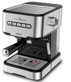 Sogo SS-5685 - Cafetera combi 850W 20 bares Espresso y cappuccino