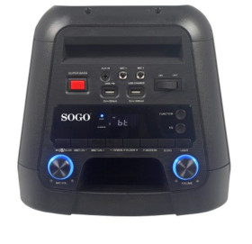 Sogo ALT-SS-8770 - Altavoz Bluetooth portátil súper bass speaker