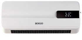 Sogo CAL-SS-18360 - Calefactor PTC de pared 1000/2000W con mando
