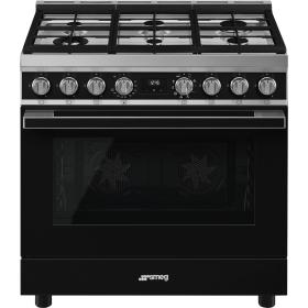 Cocina 90×60 cm Negro CPF9GMBL1