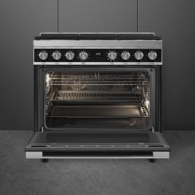 Cocina 90×60 cm Negro CPF9GMBL1