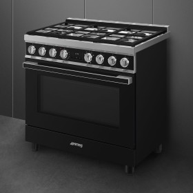 Cocina 90×60 cm Negro CPF9GMBL1