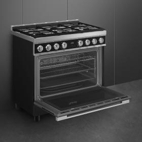 Cocina 90×60 cm Negro CPF9GMBL1