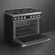 Cocina 90×60 cm Negro CPF9GMBL1