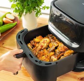 Cecotec 04322 - Freidora de Aire Cecofry Advance 5000 Black 5.5L Negro