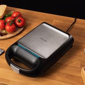 Cecotec 03200 - Gofrera 4 ud 1500W Revestimiento Antiadherente Inox