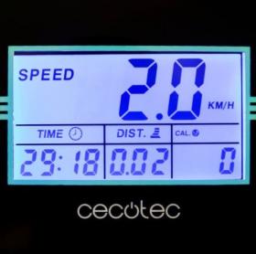 Cecotec 07014 - Cinta de correr plegable RUNNERFIT SPRINT VIBRATOR