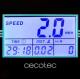 Cecotec 07014 - Cinta de correr plegable RUNNERFIT SPRINT VIBRATOR
