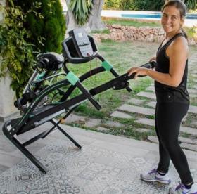 Cecotec 07014 - Cinta de correr plegable RUNNERFIT SPRINT VIBRATOR