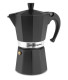 Cafetera Orbegozo Kfn 910 aluminio kfn910 9 tazas negro italiana capacidad mango seguridad filtro
