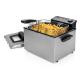 Princess 185000 - Freidora Semiprofesional 5L 3270W 3 Cestas Inox