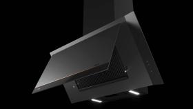 Teka DVI 88 Infinity G1 - Campana decorativa inclinada Negro Mate 80 cm