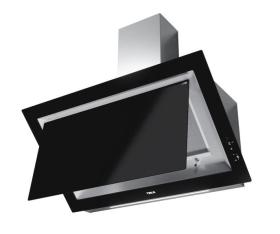 Teka DLV 99677 - Campana Decorativa 90cm HobtoHood Cristal Negro A+++