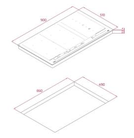 Teka Home IZF 99770 MST - Placa FlexInducción WiFi 6 Zonas MultiSlider Touch