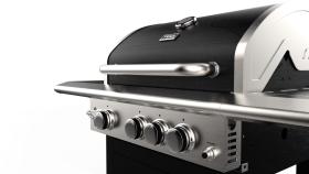 Teka Gourmet BBQ 3100 G - Barbacoa de Gas Butano 4 Quemadores Color Negro