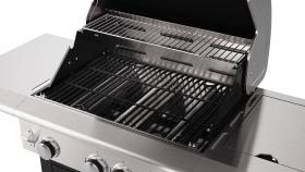 Teka Gourmet BBQ 3100 G - Barbacoa de Gas Butano 4 Quemadores Color Negro