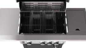 Teka Gourmet BBQ 3100 G - Barbacoa de Gas Butano 4 Quemadores Color Negro