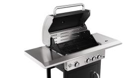 Teka Gourmet BBQ 3100 G - Barbacoa de Gas Butano 4 Quemadores Color Negro